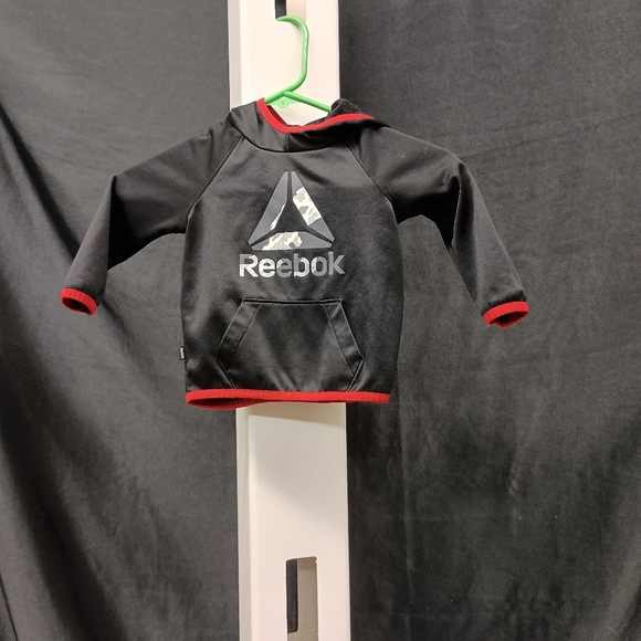 Reebok Black and Red Hoodie - Picture 6 of 11